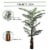 Artificial Silk Areca Palm Tree House Plant in Black Pot  8' Perspective: back
