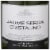 Jaume Serra Extra Dry Cristalino Spain Sparkling Wine Perspective: back