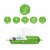 Simpleaf Aloe Vera Flushable Wipes 50 count 3 pack Perspective: back