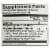 Organic Mushroom Nutrition - Mush Sprfd Organic Rstr 100gr - 3.57 oz. Perspective: back