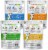 Dog Dental Treats Tooth Berry, Carrate Chomp, A Cluck Aday, Banana Bone-Anza - Variety Pack Perspective: back