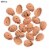DIY Craft 20pcs Foam Easter Eggs - 2x3cm/0.8x1.2 Inch Painted Pigeon Bird Eggs - Happy Easter Perspective: back