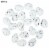 DIY Craft 20pcs Foam Easter Eggs - 2x3cm/0.8x1.2 Inch Painted Pigeon Bird Eggs - Happy Easter Perspective: back