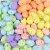 DIY Craft 20pcs Foam Easter Eggs - 3x4cm/1.2x1.6 Inch Painted Pigeon Bird Eggs - Happy Easter Perspective: back