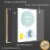 Framed Canvas Wall Paintings - Kids Canvas - Aesthetic Prints for Living Room Bedroom Office Perspective: back