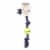 Mammoth® Floss Chews® Denim Rope 3 Knot Tug Dog Toy with Ball Perspective: back