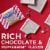 Ghirardelli® Chocolate Squares Dark Chocolate Pepperment Bark Perspective: back