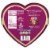 Ghirardelli® Caramel Duet Hearts Premium Assorted Chocolate Valentine Candy Perspective: back