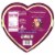 Ghirardelli® Premium Chocolate Assortment Caramel Duet Hearts Valentine Candy Perspective: back
