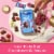 Ghirardelli® Sea Salt Caramel Dark Chocolate Hearts Valentine's Candy Bag Perspective: back