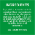 Ghirardelli® Milk Chocolate Mint Cookie Chocolates Perspective: back