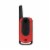 Motorola Solutions T110 Two-Way Radio - Red/Black Perspective: back