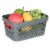 Glad Diamond Storage Basket - Grey Perspective: back