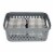 Glad Diamond Storage Basket - Grey Perspective: back