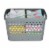 Glad Diamond Storage Basket - Grey Perspective: back