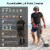 KentokTool Metal Detector with 3 Operating Modes, Waterproof Coil, & LCD Display Perspective: back