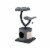 adawe-store - Indoor Cat Tree with Supporting Frame - Cute Design for Cats Perspective: back