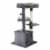 FX070 - Double Level Cat Tree - House Furniture Kittens Activity Tower Pet Play House Perspective: back