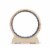 FX070 - Stylish Large Cat Running Wheel - Sturdy, Quiet, Lightweight, Natural Wood Color Perspective: back