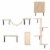 FX070 - Wall Mounted Climber Set For Cats Perspective: back