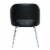 Black CaressoftPlus Guest Chair Perspective: back
