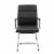 Boss Office CaressoftPlus Executive Guest Chair in Black Perspective: back