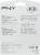 PNY® USB 2.0 Flash Drive Perspective: back