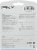 PNY Attach 3 64GB USB 2.0 Flash Drive Perspective: back