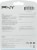 PNY® Black USB 2.0 Flash Drive Perspective: back