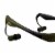 Pro Ears Stealth 28 Rechargeable Protective Electronic Light Ear Buds, Green Perspective: back