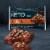 :ratio KETO Friendly Soft Baked Bars Chocolate Brownie Keto Snacks (Pack of 2) Perspective: back