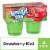 Jell-O Kool-Aid Gels Strawberry Kiwi Ready-to-Eat Gelatin Snacks (Pack of 32) Perspective: back