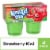 Jell-O Kool-Aid Gels Strawberry Kiwi Ready-to-Eat Gelatin Snacks (Pack of 4) Perspective: back