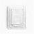 Silvon Silver Infused Twin Sheets Set White | Woven with Pure Silver & Supima Cotton Perspective: back