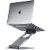 Lifelong Ergonomic Laptop Stand, 20 Adjustable Height, Portable - No phone stand Perspective: back