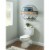 Nerissa Round Wall Decor With Three Drawers Perspective: back
