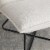 Linon, Kelvin Chair Sherpa Perspective: back