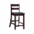 HD Designs Venice Bar Chair - Espresso Perspective: back
