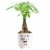 Thanks For Helping Me Grow Father's Day Mustache Medium Bonsai - Assorted Perspective: back