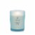 Chesapeake Bay Candle Mind and Body® Reflection and Clarity Jar Candle - Frosted Blue Perspective: back