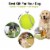 Dog Tennis Balls 20 Pack Pet Tennis Ball for Small Dogs Premium Fetch Toy Non-Toxic Perspective: back
