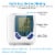 Blood Pressure Monitor Wrist Digital High Blood Pressure Cuff Heartbeat Tester with 60 Perspective: back