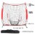 7x7ft Baseball Softball Teeball Practice Net Batting Hitting Pitching Training Net Perspective: back