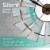 La Crosse Clock Company Windmill Analog Wall Clock - Silver Perspective: back