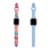 2-Pack of Silicone Bands for Apple Watch Series 1,2,3,4,5,6,7 & SE - Size 38mm/40mm Perspective: back