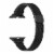 Infinity Skinny Black Stainless Steel Band for Apple Watch 1,2,3,4,5,6 & SE - Size 42mm/44mm Perspective: back