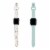 2-Pack of Silicone Bands for Apple Watch Series 1,2,3,4,5,6,7 & SE - Size 38mm/40mm Perspective: back