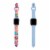 2-Pack of Silicone Bands for Apple Watch Series 1,2,3,4,5,6 & SE - Size 42mm/44mm Perspective: back