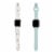 2-Pack of Silicone Bands for Apple Watch Series 1,2,3,4,5,6 & SE - Size 42mm/44mm Perspective: back