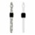 2-Pack of Silicone Bands for Apple Watch Series 1,2,3,4,5,6,7 & SE - Size 38mm/40mm Perspective: back